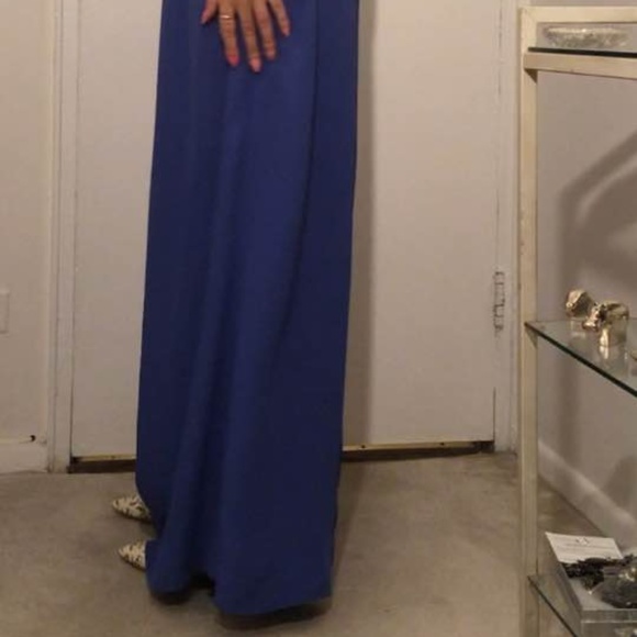 BSB-BRIGHT-BLUE-FLOWY-JUMPSUIT- L - Picture 3 of 8